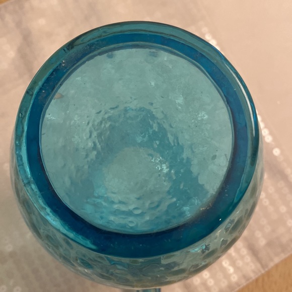 Blown Glass Pitcher with Ruffled Top - Picture 8 of 11